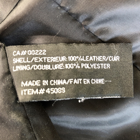 Size 8 Jessica Women’s Leather Jacket Button Up Mid Length Black Classic CN - Picture 5 of 16